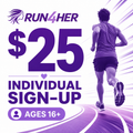 Run4Her Sept 5th - individual ticket (16 yrs +)